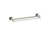 KOHLER K-23524 Parallel 18" towel bar, vibrant polished nickel