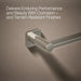 KOHLER K-23524 Parallel 18" towel bar, vibrant polished nickel - view 5