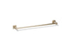 KOHLER K-23525 Parallel 24" towel bar, vibrant brushed bronze
