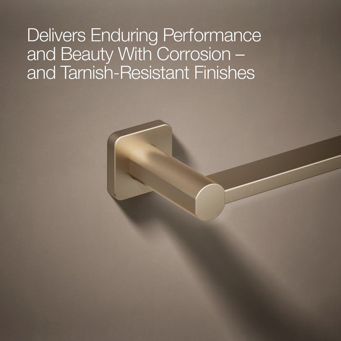 KOHLER K-23525 Parallel 24" towel bar, vibrant brushed bronze - view 5