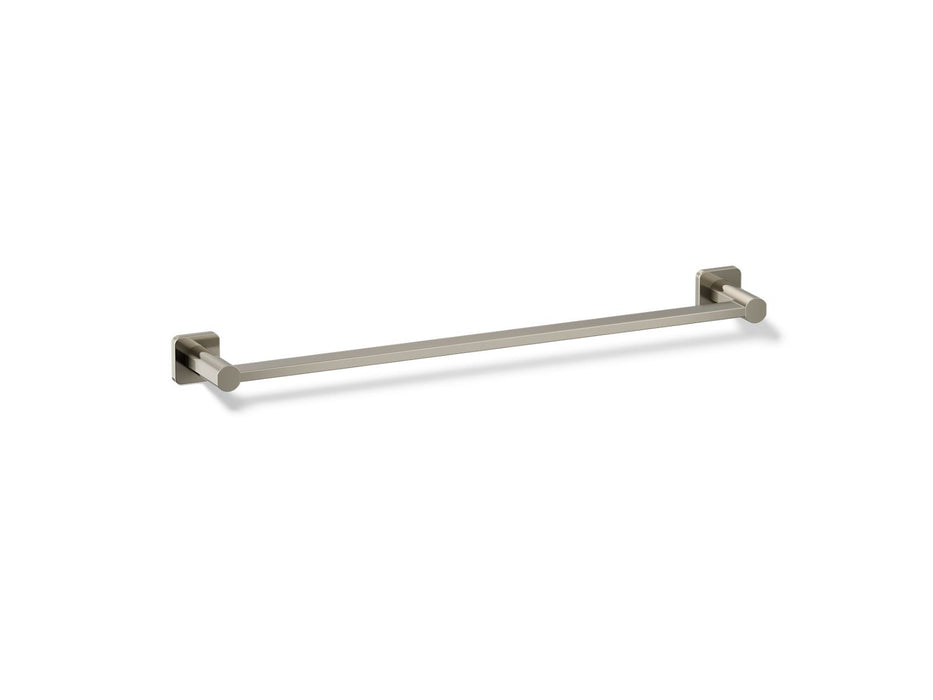 KOHLER K-23525 Parallel 24" towel bar, vibrant polished nickel