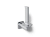 KOHLER K-23527 Parallel Vertical toilet paper holder, polished chrome