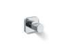 KOHLER K-23529 Parallel Robe hook, polished chrome
