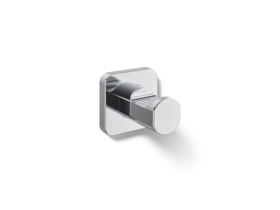 KOHLER K-23529 Parallel Robe hook, polished chrome