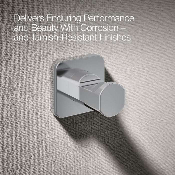 KOHLER K-23529 Parallel Robe hook, polished chrome - view 5