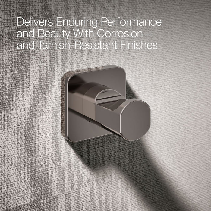 KOHLER K-23529 Parallel Robe hook, vibrant titanium - view 3