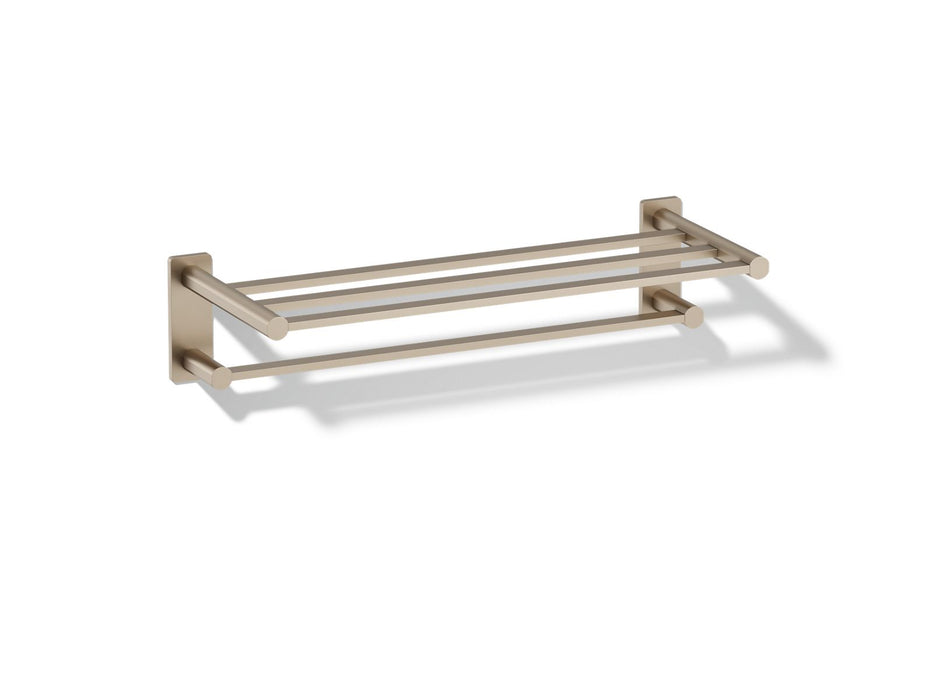 KOHLER K-23530 Parallel Hotelier, vibrant brushed bronze