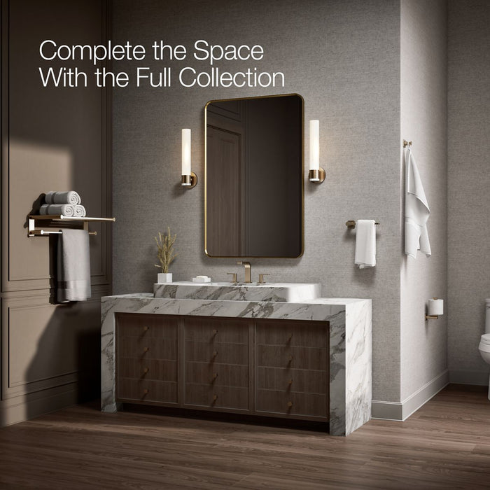 KOHLER K-23530 Parallel Hotelier, vibrant brushed bronze - view 4