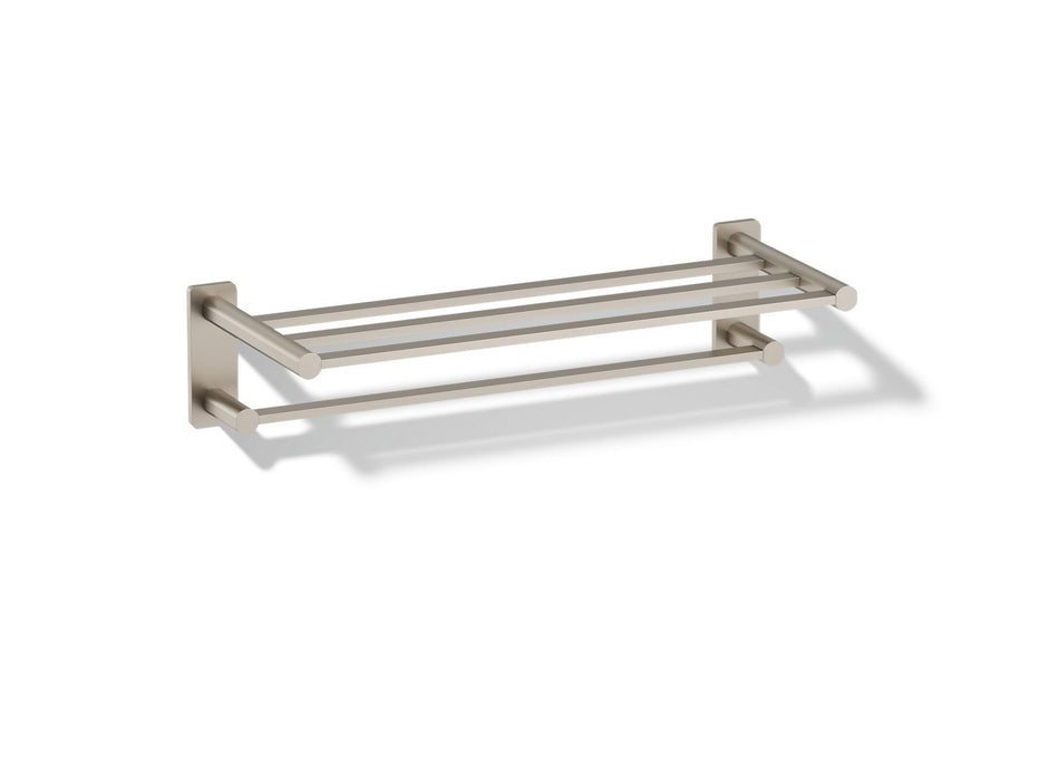 KOHLER K-23530 Parallel Hotelier, vibrant brushed nickel