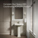 KOHLER K-2359-4 Archer Pedestal Bathroom Sink with 4" Centerset Faucet Holes, biscuit - view 5