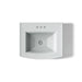 KOHLER K-2359-4 Archer Pedestal Bathroom Sink with 4" Centerset Faucet Holes, ice grey - view 3
