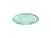 KOHLER K-2361 Kallos 16" round undermount bathroom sink, no overflow, translucent dew