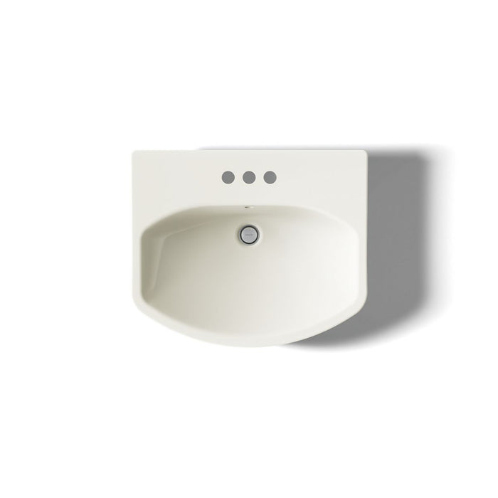 KOHLER Cimarron 22-3/4" rectangular pedestal bathroom sink