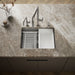 KOHLER K-23650 Prolific 23" undermount single-bowl workstation kitchen sink, stainless steel - view 2