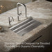 KOHLER K-23651 Prolific 29" undermount single-bowl workstation kitchen sink, stainless steel - view 4