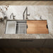 KOHLER K-23652 Prolific 44" undermount single-bowl workstation kitchen sink, stainless steel - view 3