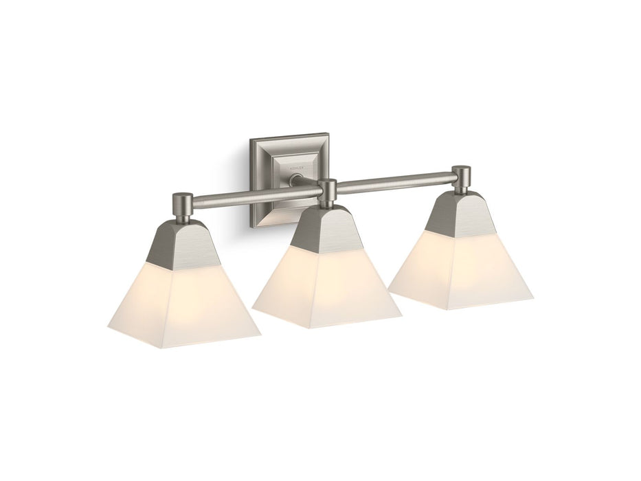 KOHLER K-23688-BA03 Memoirs Three-light sconce