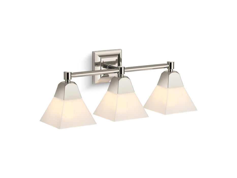 KOHLER K-23688-BA03 Memoirs Three-light sconce