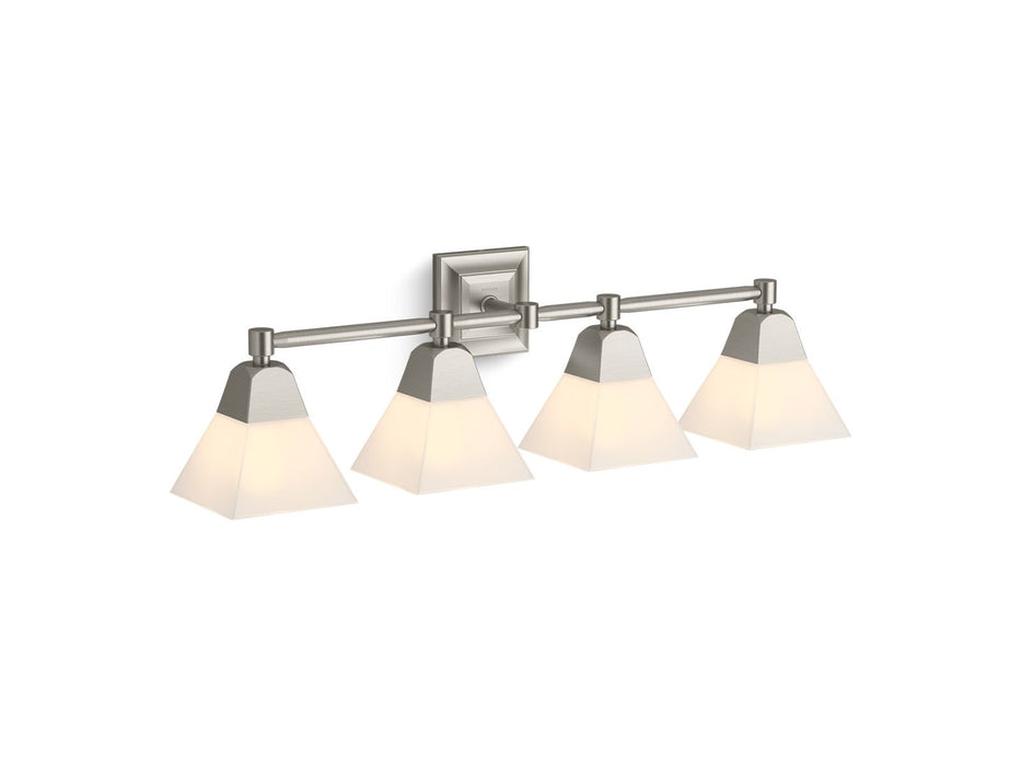 KOHLER K-23689-BA04 Memoirs Four-light sconce, brushed nickel - view 2