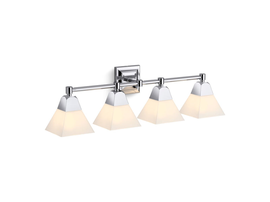 KOHLER K-23689-BA04 Memoirs Four-light sconce, polished chrome - view 2