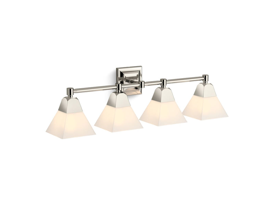KOHLER K-23689-BA04 Memoirs Four-light sconce, polished nickel - view 2