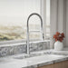 KOHLER K-23765 Tone Semi-professional pull-down kitchen sink faucet with three-function sprayhead, polished chrome - view 3