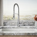KOHLER K-23765 Tone Semi-professional pull-down kitchen sink faucet with three-function sprayhead, polished chrome - view 4
