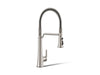 KOHLER K-23765 Tone Semi-professional pull-down kitchen sink faucet with three-function sprayhead, vibrant stainless
