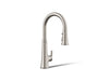 KOHLER K-23766 Tone Touchless pull-down kitchen sink faucet with three-function sprayhead, vibrant stainless