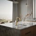 KOHLER K-23767 Tone Single-handle bar sink faucet, vibrant brushed moderne brass - view 3