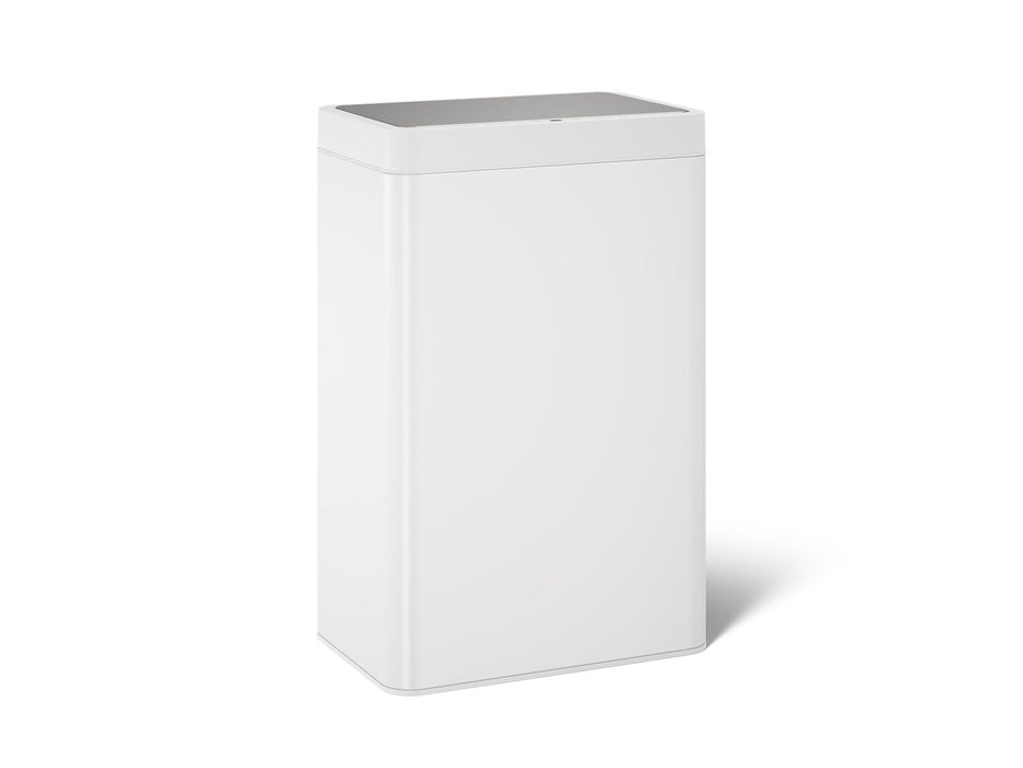 KOHLER K-23825 13-gallon touchless stainless steel trash can, stainless steel white