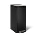 KOHLER K-23826 13-gallon stainless steel slim step trash can with bifold lid, black stainless - view 2