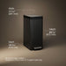 KOHLER K-23826 13-gallon stainless steel slim step trash can with bifold lid, black stainless - view 4