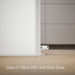 KOHLER K-23826 13-gallon stainless steel slim step trash can with bifold lid, stainless steel white - view 4