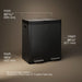 KOHLER K-23828 82-liter stainless steel dual-bin step trash can, black stainless - view 4