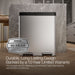 KOHLER K-23828 82-liter stainless steel dual-bin step trash can - view 2