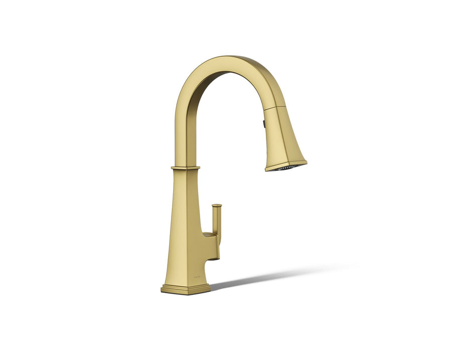 KOHLER K-23830 Riff Pull-down kitchen sink faucet with three-function sprayhead