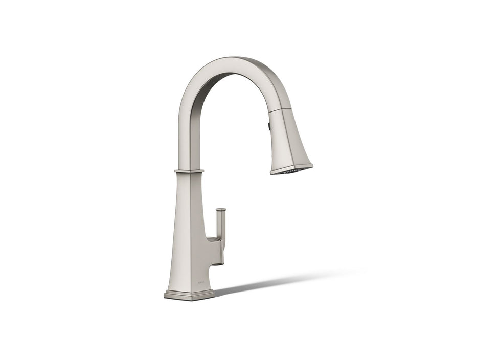 KOHLER K-23830 Riff Pull-down kitchen sink faucet with three-function sprayhead