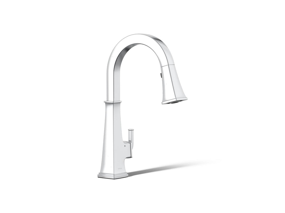 KOHLER K-23832 Riff Touchless pull-down kitchen sink faucet with three-function sprayhead