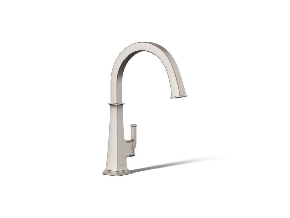 KOHLER K-23833 Riff Single-handle bar sink faucet, vibrant stainless