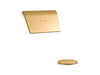 KOHLER K-23857 Tea-for-Two Bath drain trim, vibrant brushed moderne brass