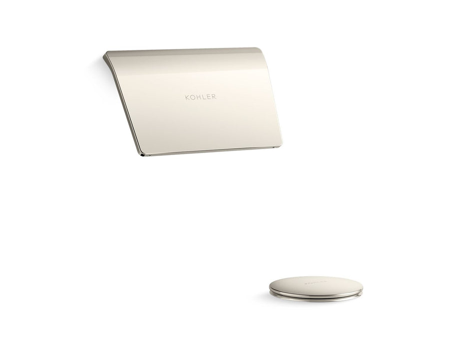 KOHLER K-23857 Tea-for-Two Bath drain trim, vibrant polished nickel