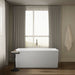 KOHLER K-24010-0 K-24010 Stargaze 60" x 34" Freestanding Bath with Straight Shroud, white - view 5