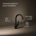KOHLER K-24074 Artifacts Beverage faucet, matte black - view 4