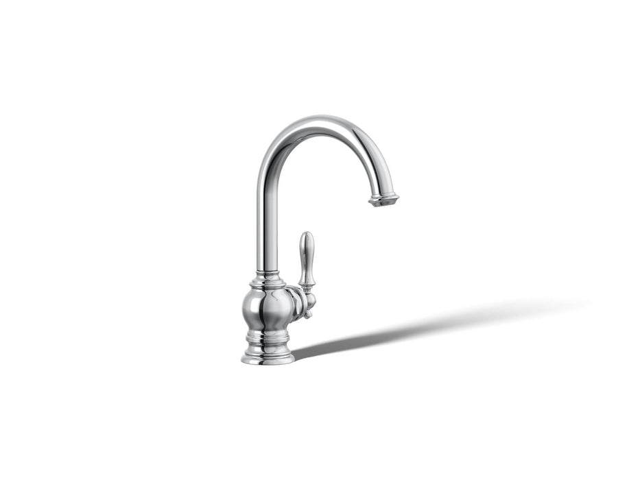 KOHLER K-24074 Artifacts Beverage faucet, polished chrome