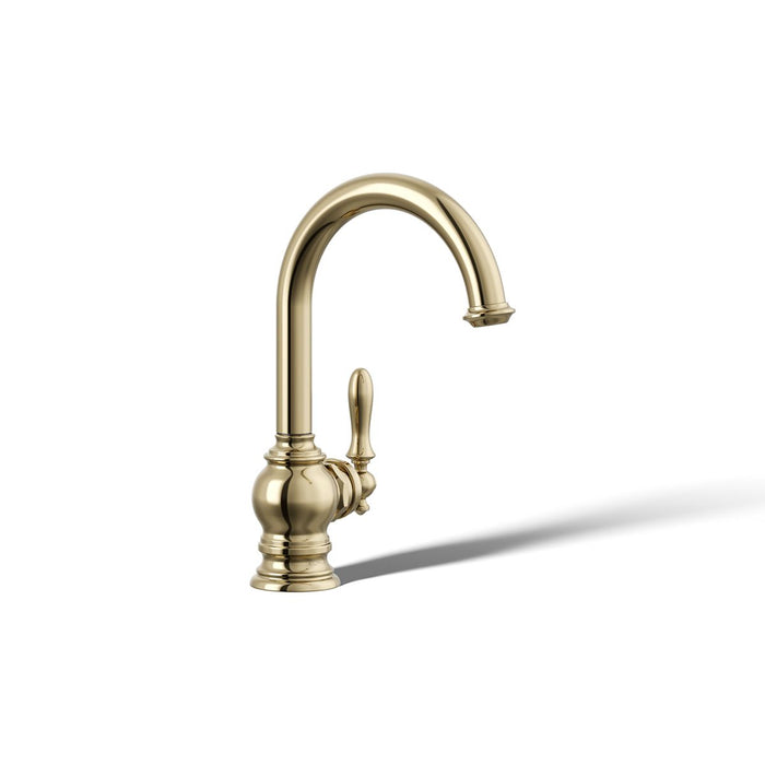 KOHLER K-24074 Artifacts Beverage faucet, vibrant french gold - view 3