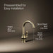 KOHLER K-24074 Artifacts Beverage faucet, vibrant french gold - view 4