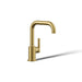 KOHLER K-24077 Purist Beverage faucet, vibrant brushed moderne brass