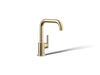 KOHLER K-24077 Purist Beverage faucet, vibrant french gold