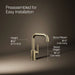 KOHLER K-24077 Purist Beverage faucet, vibrant french gold - view 4